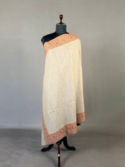 Pashmina Women's Handloom Sozni Shawl