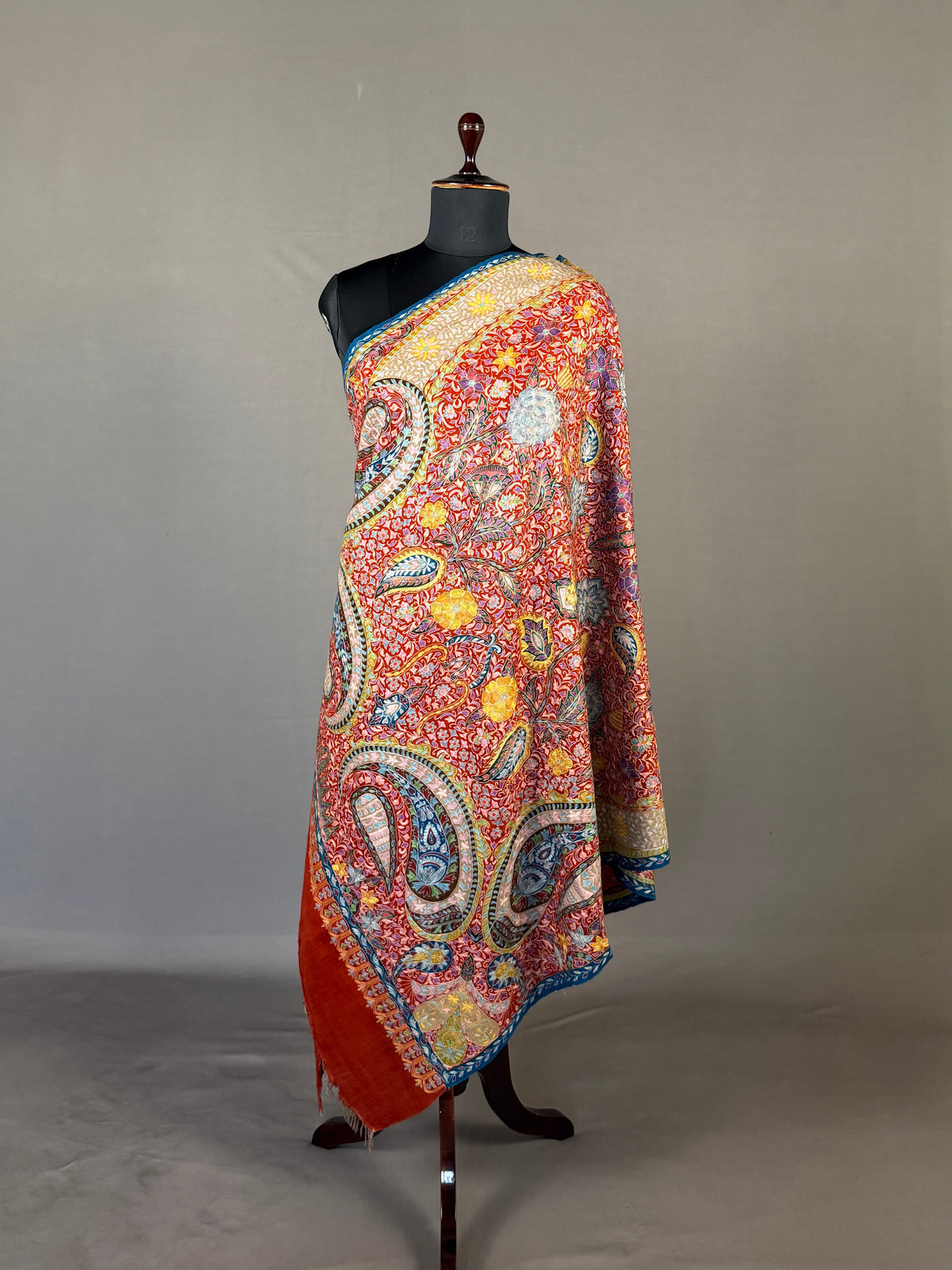 Pashmina Handloom Kalamkari Shawl