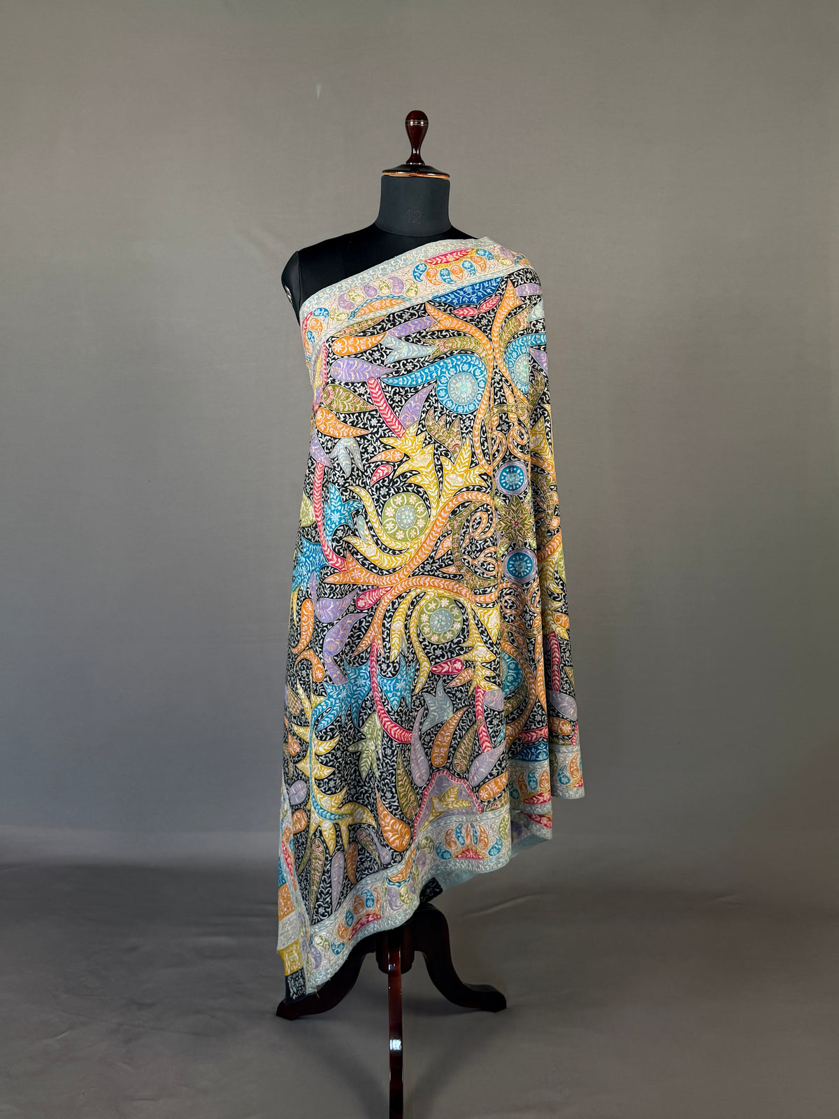 Pashmina Handloom Kalamkari Shawl