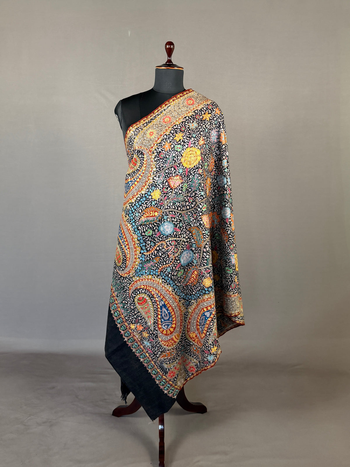 Pashmina Handloom Kalamkari Shawl