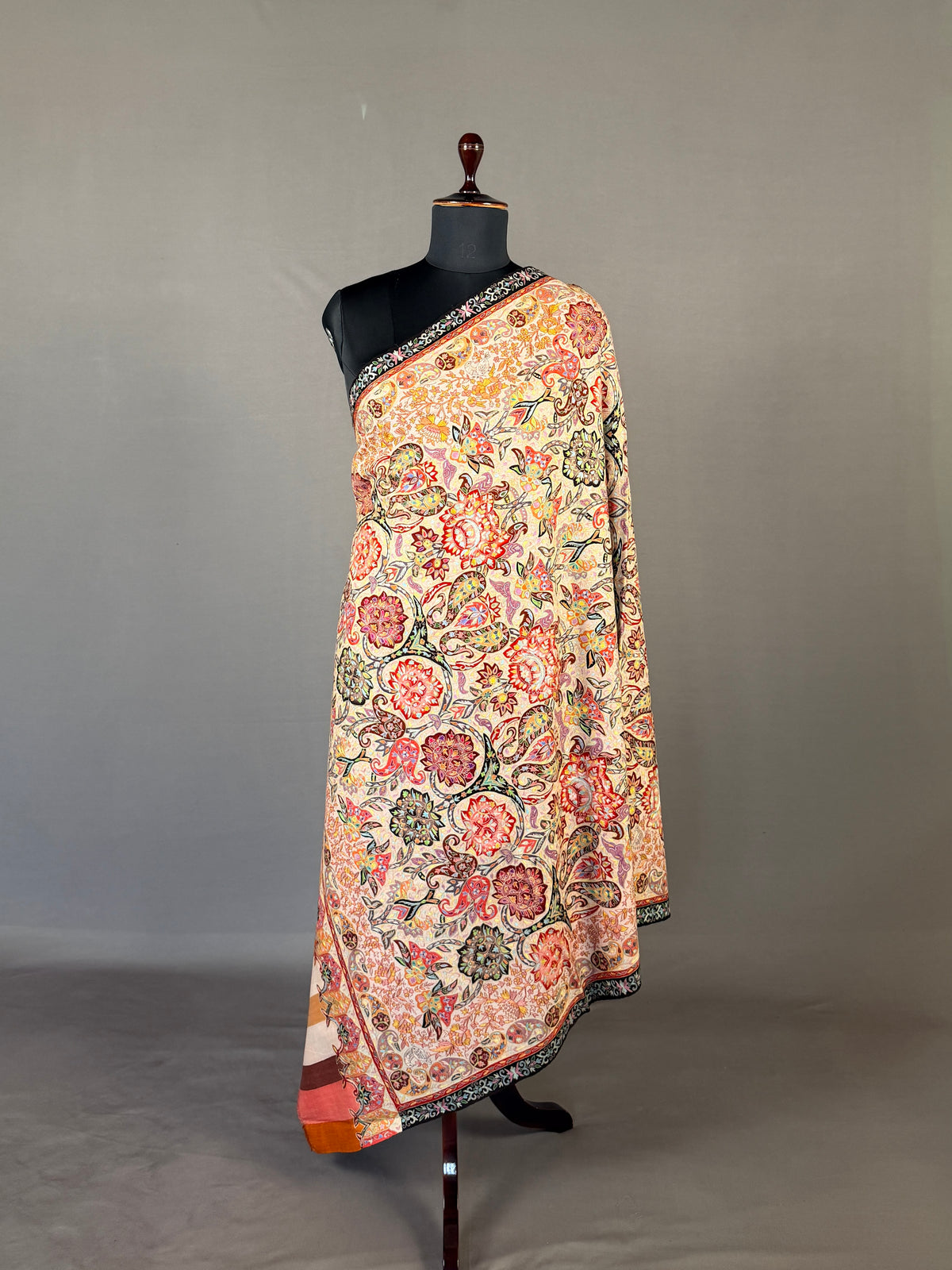 Pashmina Handloom Kalamkari Shawl