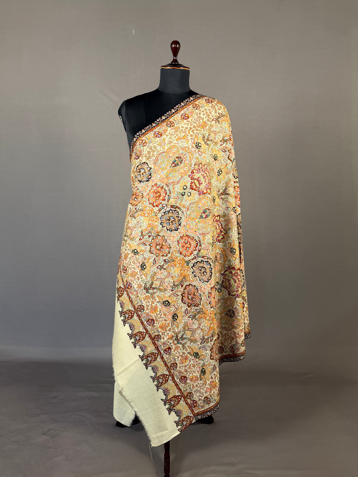 Pashmina Handloom Kalamkari Shawl