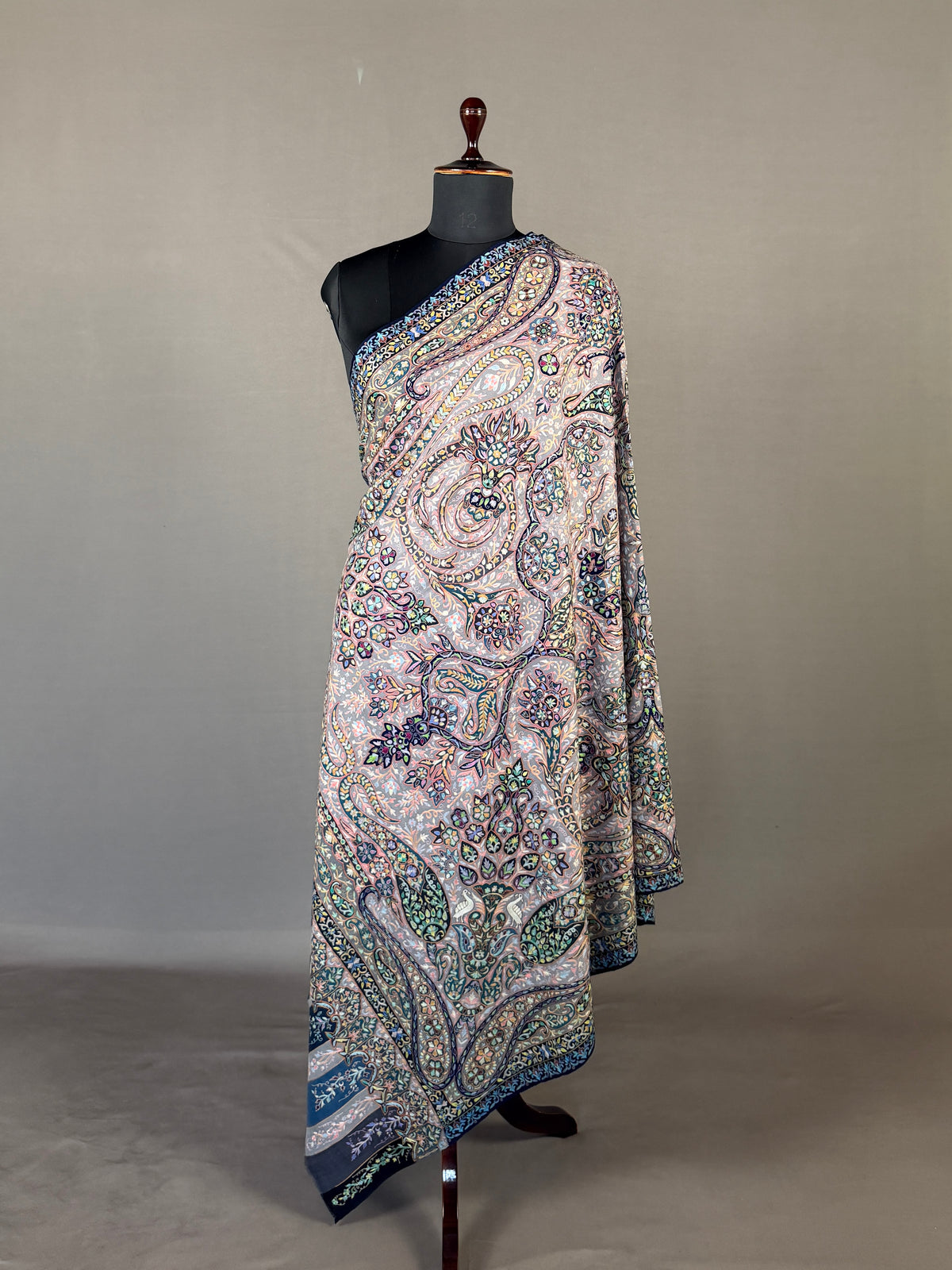 Pashmina Handloom Kalamkari Shawl