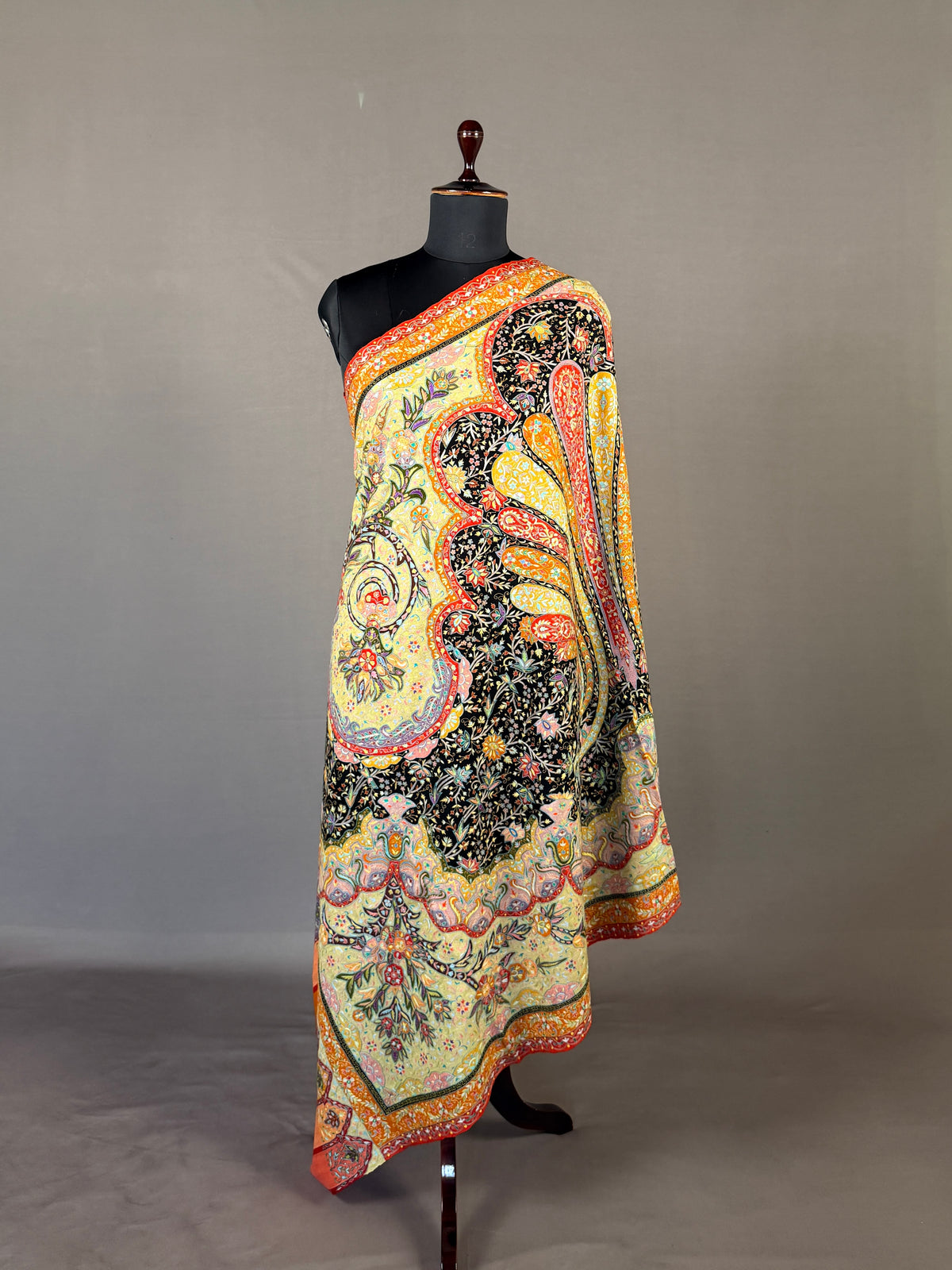 Pashmina Handloom Kalamkari Shawl