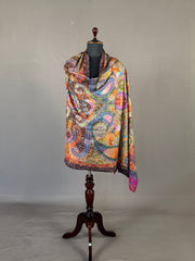 Pashmina Handloom Kalamkari Shawl