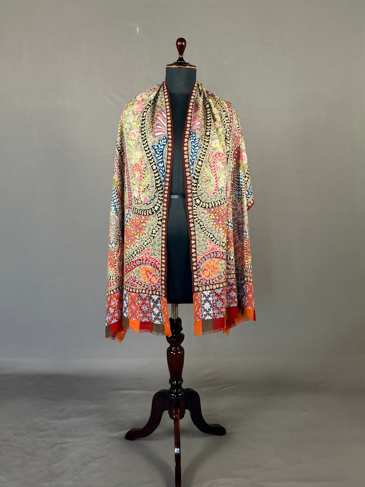 Pashmina Women's Handloom Kalamkari Stole
