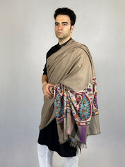 Pashmina Men's Handloom Kani Shawl