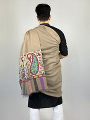 Pashmina Men's Handloom Kani Shawl