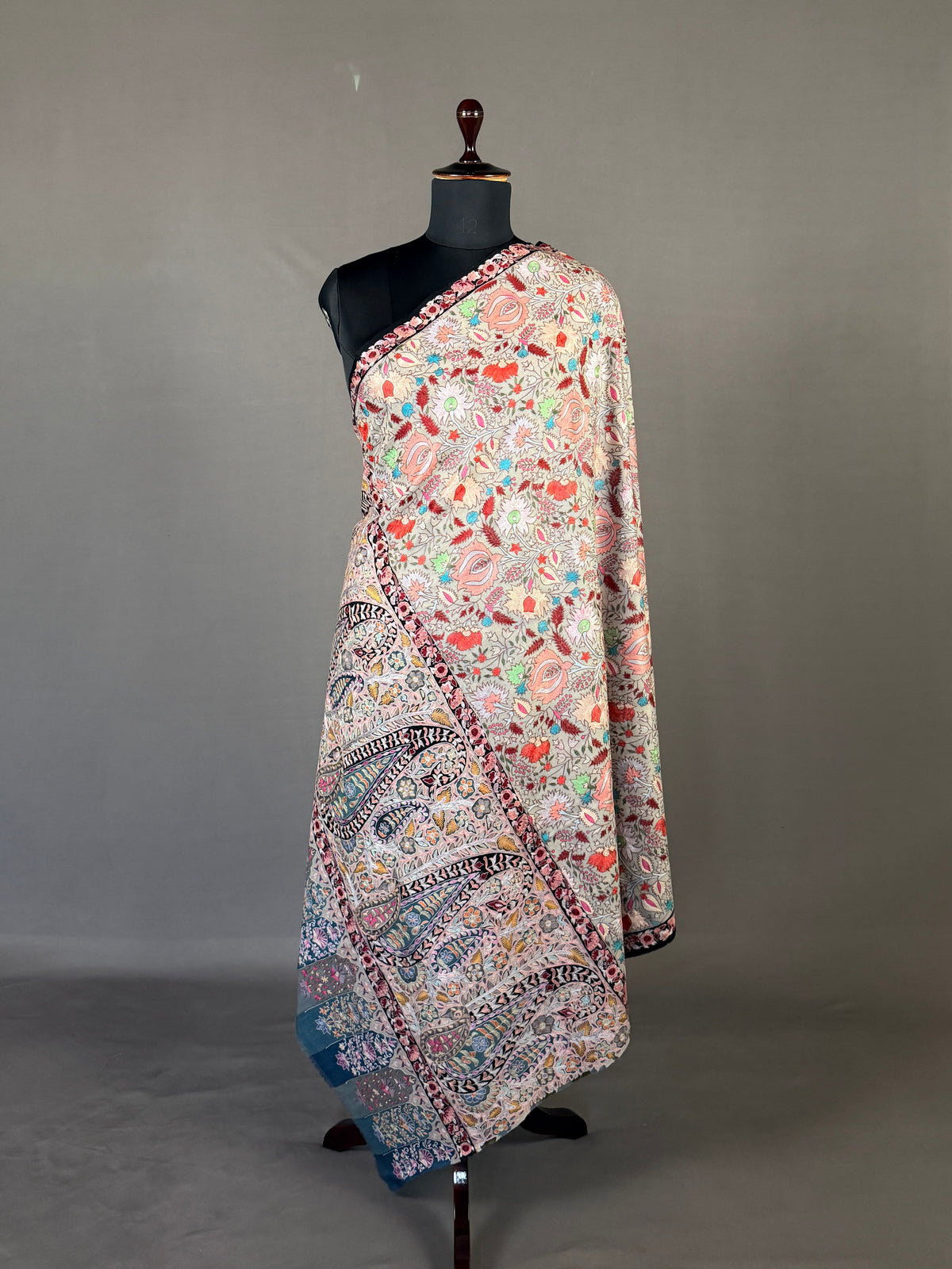 Pashmina Handloom Kalamkari Shawl