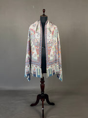 Pashmina Women's Handloom Kalamkari Stole