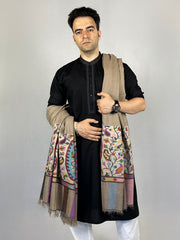 Pashmina Men's Handloom Kani Shawl