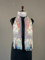 Pashmina Women's Handloom Kalamkari Stole