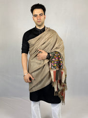 Pashmina Men's Handloom Kani Shawl
