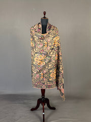 شال كاني يدوي النول النسائي من الباشمينا 