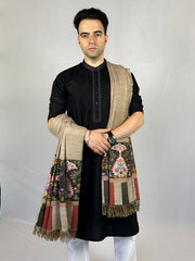 Pashmina Men's Handloom Kani Shawl