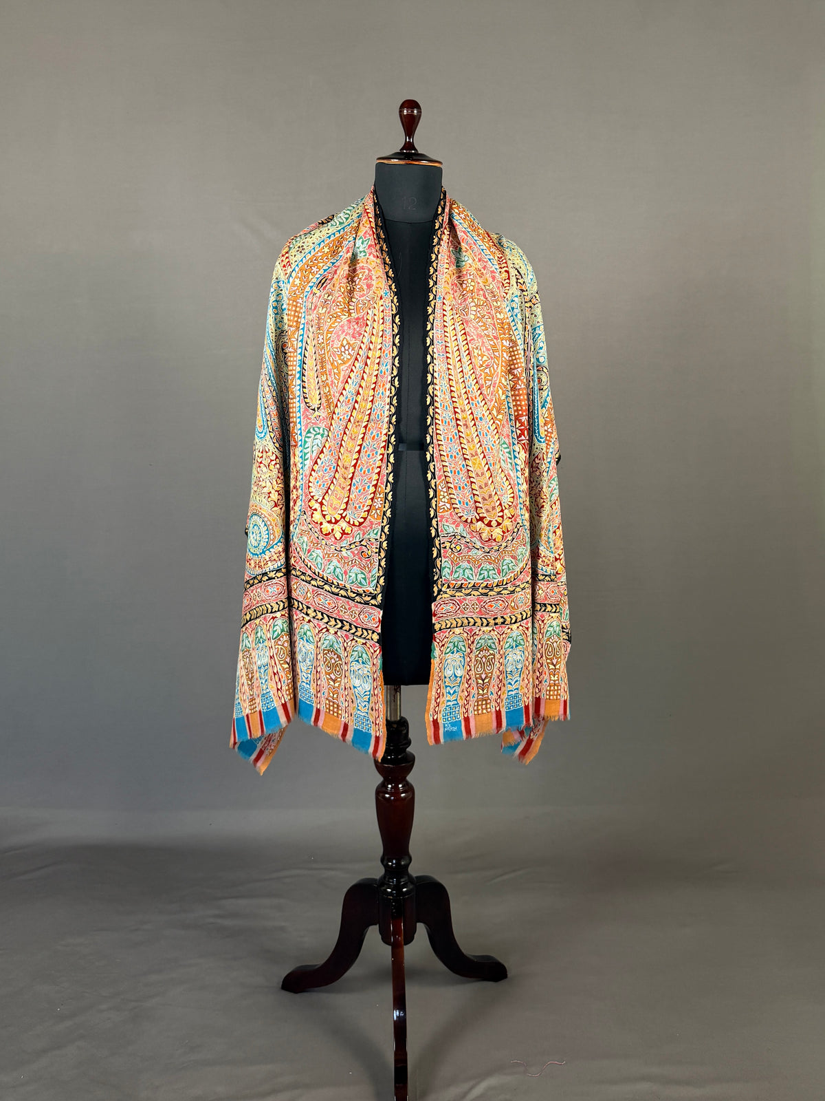 Pashmina Women's Handloom Kalamkari Stole