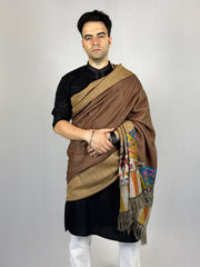 Pashmina Men's Handloom Kani Shawl