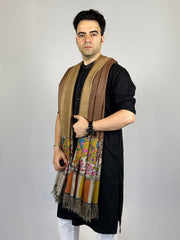 Pashmina Men's Handloom Kani Shawl
