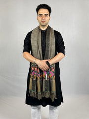 Pashmina Men's Handloom Kani Shawl