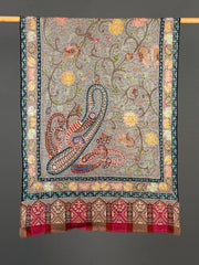 Pashmina Women's Handloom Kalamkari Stole