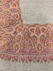 Pashmina Women's Handloom Sozni Shawl