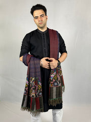 Pashmina Men's Handloom Kani Shawl