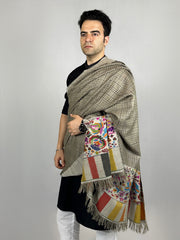 Pashmina Men's Handloom Kani Shawl