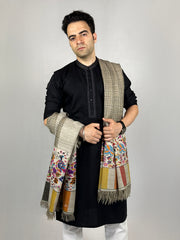 Pashmina Men's Handloom Kani Shawl