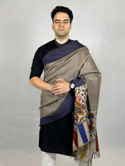 Pashmina Men's Handloom Kani Shawl