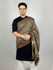 Pashmina Men's Handloom Kani Shawl