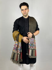 Pashmina Men's Handloom Kani Shawl
