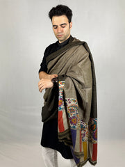 Pashmina Men's Handloom Kani Shawl