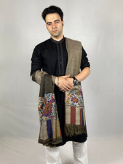 Pashmina Men's Handloom Kani Shawl