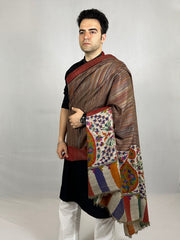 Pashmina Men's Handloom Kani Shawl