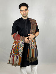 Pashmina Men's Handloom Kani Shawl