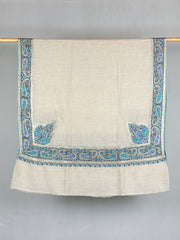 Pashmina Handloom Paper Mache'-Tilla Shawl