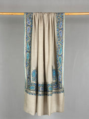 Pashmina Handloom Paper Mache'-Tilla Shawl