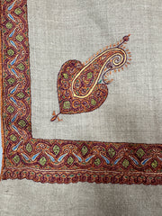 Pashmina Unisex Handloom Sozni Shawl