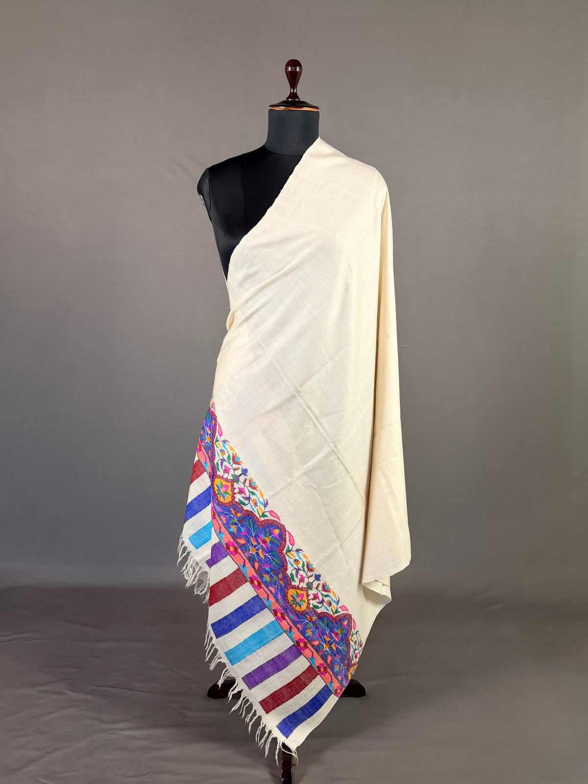 Pashmina Women's Handloom Kani Shawl