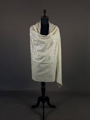 Pashmina Handloom Paper Mache'-Tilla Shawl