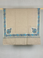 Pashmina Handloom Paper Mache'-Tilla Shawl