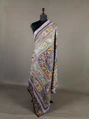 Pashmina Unisex Handloom Kalamkari Shawl