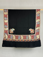 Pashmina Handloom Paper Mache'-Tilla Shawl
