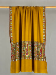 Pashmina Handloom Paper Mache'-Tilla Shawl