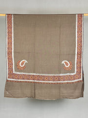 Pashmina Handloom Sozni-Tilla Shawl