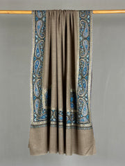 Pashmina Handloom Paper Mache'-Tilla Shawl