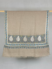 Pashmina Handloom Paper Mache'-Tilla Shawl