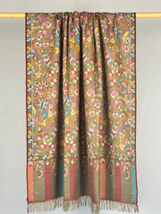 Pashmina Women's Handloom Kani Shawl