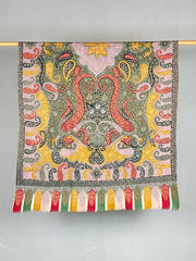 Pashmina Handloom Kashmiri Kalamkari Shawl
