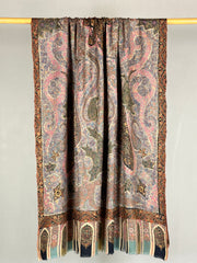 Pashmina Handloom Kashmiri Kalamkari Shawl